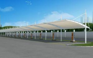 南宫市膜结构停车棚