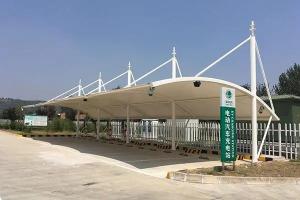 南宫市膜结构停车棚